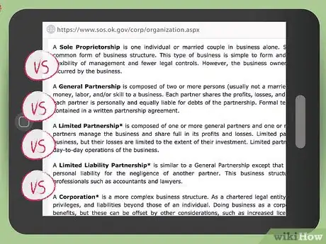 Image titled Form an LLC in Oklahoma Step 2