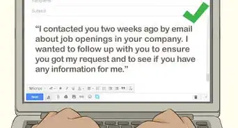 Write an Email Asking for a Job