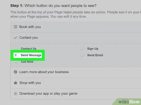 Image titled Send a Message from a Facebook Page Step 8