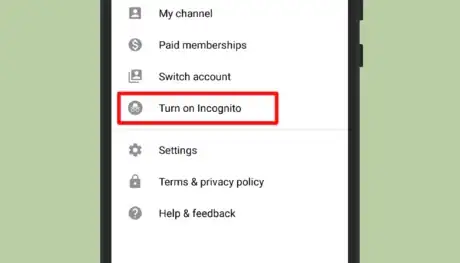 Image titled Activate Incognito Mode on YouTube on Android.png