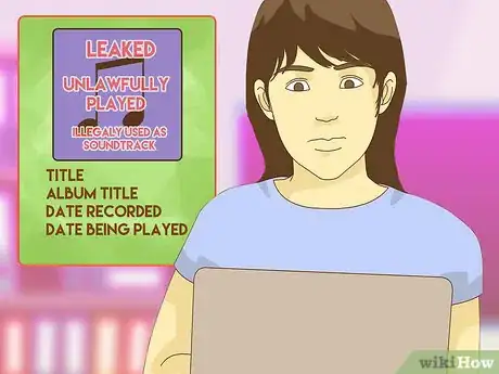 Image titled Penalize the Unlawful Use of Your Music Step 3
