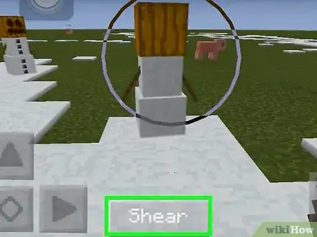Image titled Reveal the Face of a Snow Golem in Minecraft Step 3