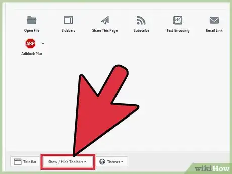 Image titled Remove Bookmarks Toolbar in Firefox Step 4