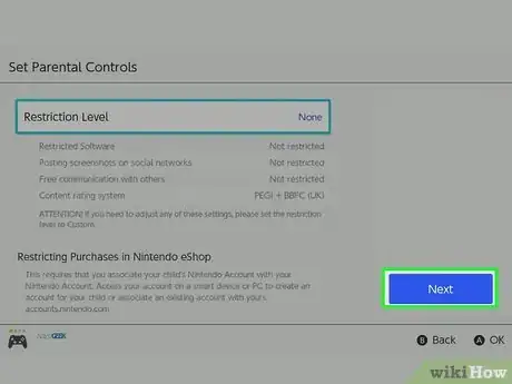 Image titled Use Parental Controls on Nintendo Switch Step 7