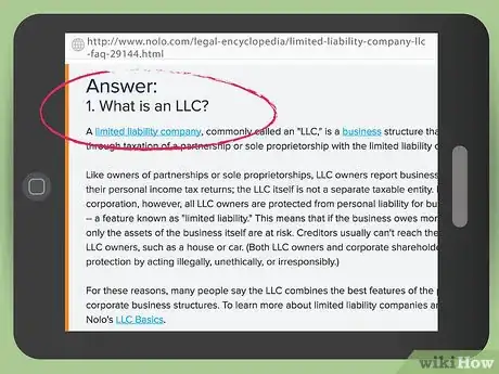 Image titled Form an LLC in Oklahoma Step 1