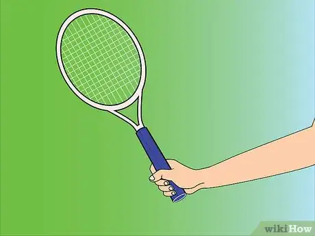 Image titled Hit a Slice Serve in Tennis Step 1