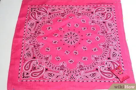 Image titled Make a Pillow Out of a Bandana Step 2