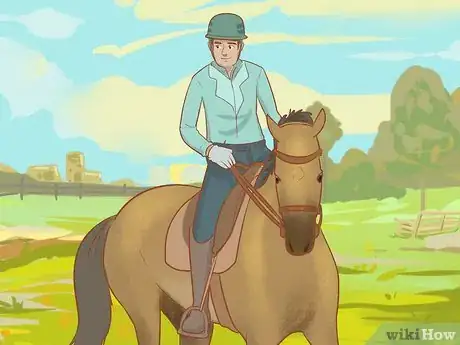 Image titled Not Fall Off a Horse Step 4
