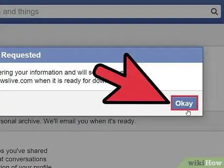 Image titled Request a Copy of Your Archived Facebook Information File Step 8