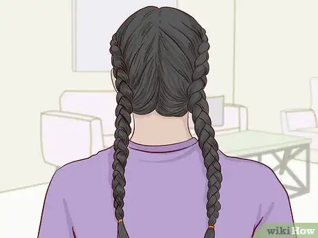 Image titled Wear Your Hair when You Ski Step 3
