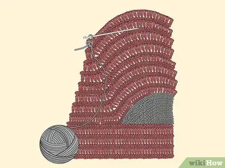 Image titled Crochet a Christmas Stocking Step 25