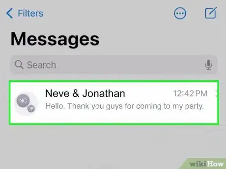 Image titled Name a Group on iMessage Step 2