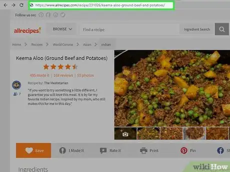 Image titled Add a Recipe to Pepperplate Step 3