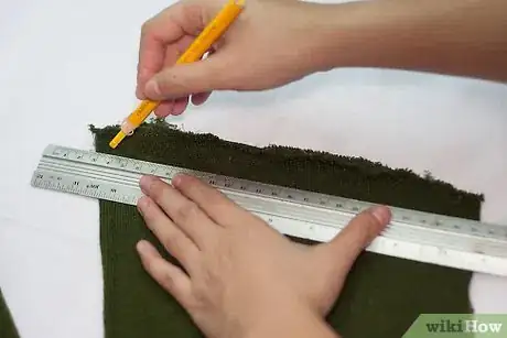 Image titled Make Leg Warmers from Old Sweaters Step 4