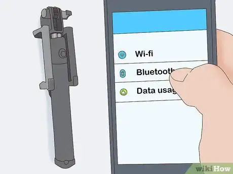 Image titled Use a Selfie Stick Step 1