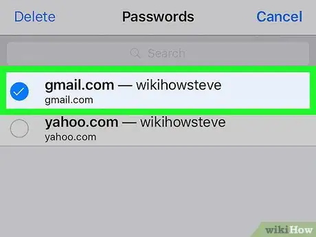 Image titled Delete Saved Passwords from the iCloud Keychain on iPhone or iPad Step 6