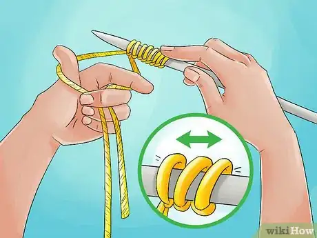 Image titled Knit With Double Pointed Needles Step 2