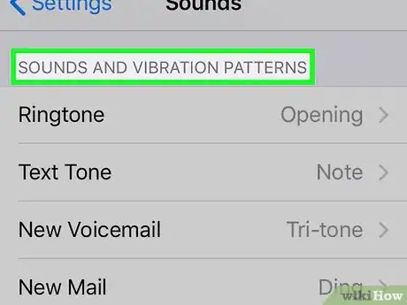 Image titled Change the Notification Sound on iPhone Step 3