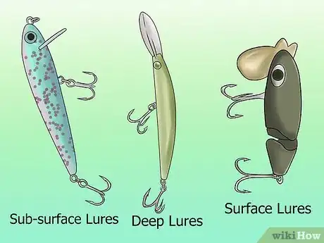 Image titled Use Fishing Lures Step 1