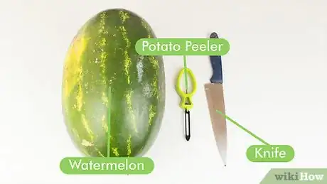 Image titled Peel a Watermelon Step 1