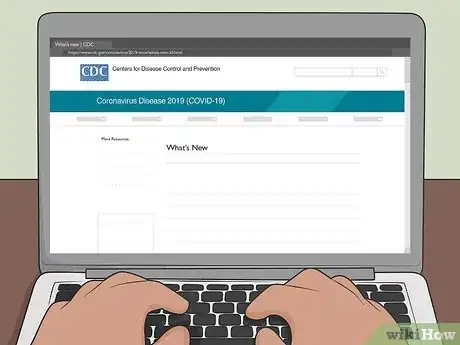Image titled Stay Up to Date with New Information About Coronavirus Step 01