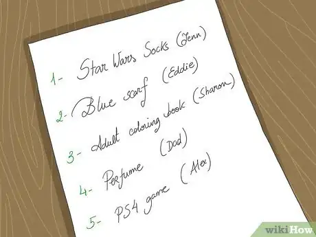 Image titled Write a Thank You Note for a Christmas Gift Step 1