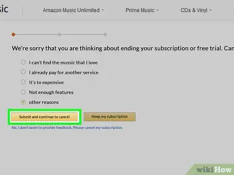 Image titled Cancel Amazon Music Unlimited on PC or Mac Step 4
