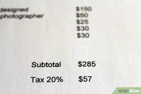 Image titled Prepare a Customer Invoice Step 6