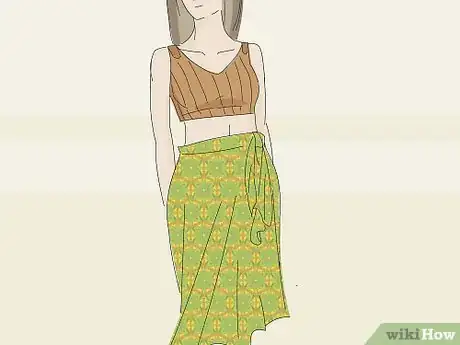 Image titled Wear a Wrap Around Skirt Step 3