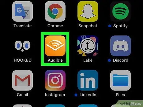Image titled Change the Audible Marketplace on iPhone or iPad Step 1