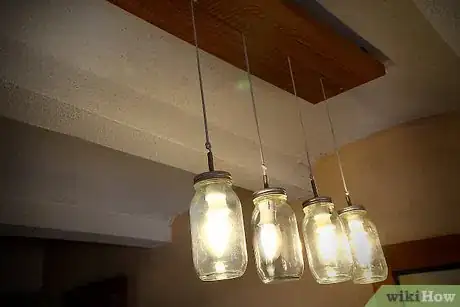 Image titled Make DIY Mason Jar Chandelier Step 18