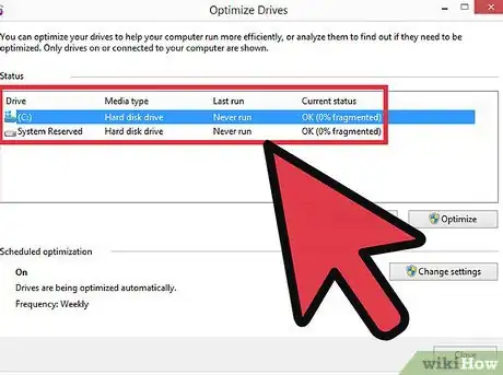 Image titled Defrag (Disk Defragment) a Hard Drive on Windows 8.1 Pro Step 9