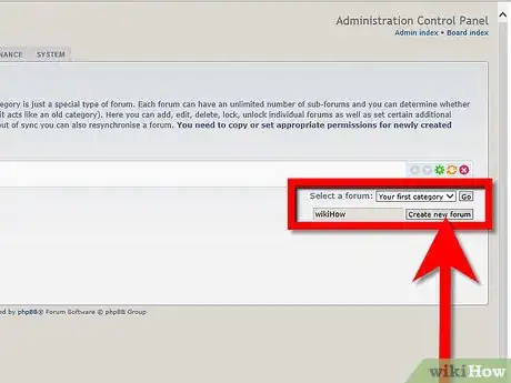 Image titled Create a Forum in phpBB Step 6