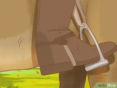 Image titled Not Fall Off a Horse Step 2
