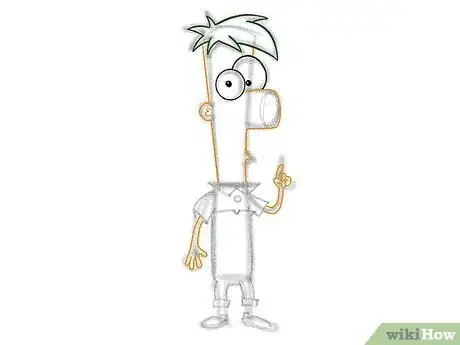 Image titled Draw Ferb Fletcher from Phineas and Ferb Step 12