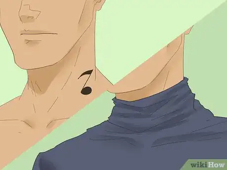 Image titled Cover a Tattoo Without Makeup Step 1