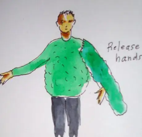 Image titled Release hands