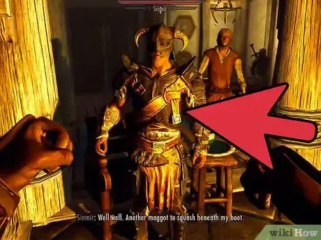 Image titled Complete the Hired Muscle Quest in Skyrim Step 5