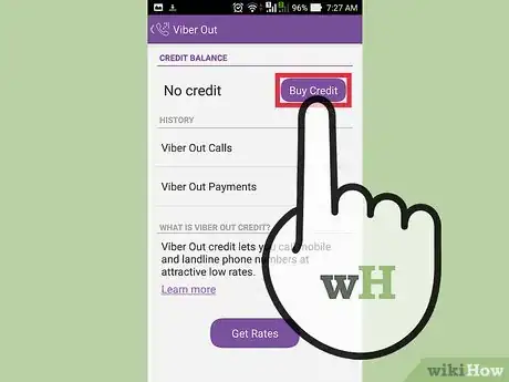 Image titled Pay for Credits on Viber Step 5