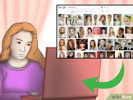 Image titled Choose a Hairstyle for Spring Step 1