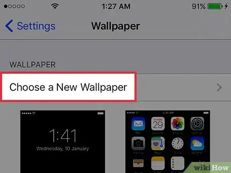 Image titled Set the Lock Screen Wallpaper on an iPhone Step 3