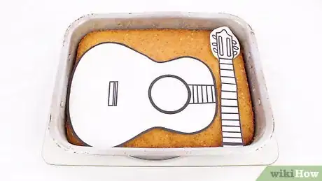 Image titled Make a Guitar Cake Step 2