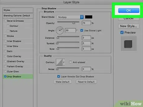 Image titled Create a Simple Shadow Using Photoshop CS3 Step 9