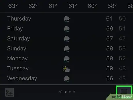 Image titled Remove a City from the iPhone Weather App Step 2