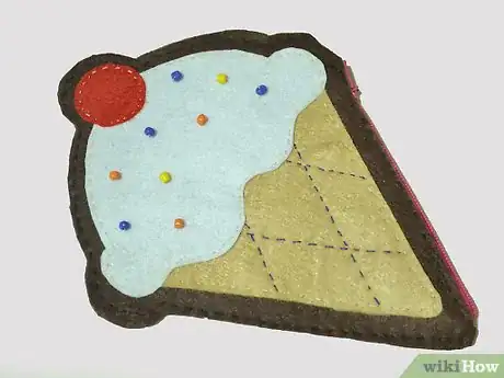 Image titled Make a Felt Ice Cream Purse Step 9