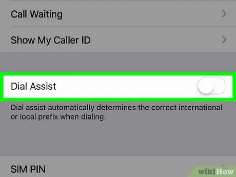 Image titled Disable Dial Assist on an iPhone Step 3