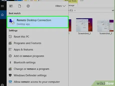 Image titled Log In to a Terminal Server with Remote Desktop Client Step 1