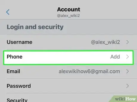 Image titled Add a Phone Number on Twitter Step 12