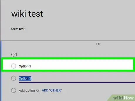 Image titled Create a Google Form on PC or Mac Step 8