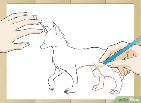 Image titled Draw a Realistic Wolf Step 8